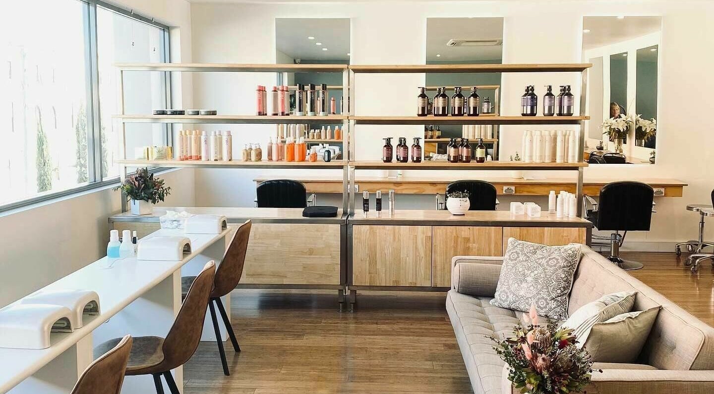 Bright, modern salon interior at Essence Skin and Body, Launceston, Tasmania, AU, featuring stylish decor.