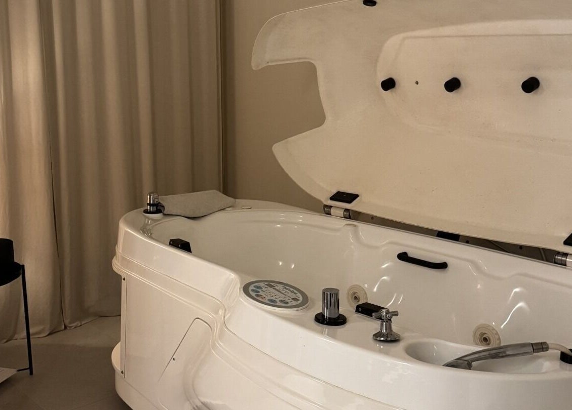 Luxury whirlpool tub at Canberra Day Spa in Canberra, Australian Capital Territory, AU offers relaxation.
