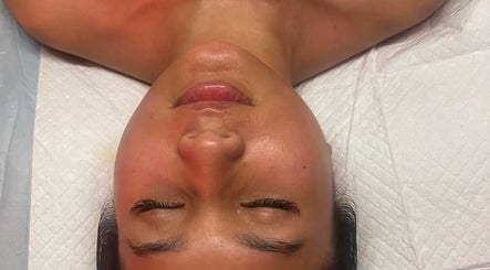 Facial treatment at Love Your Skin By DK in Melbourne, Victoria, AU, highlighting relaxation and rejuvenation.