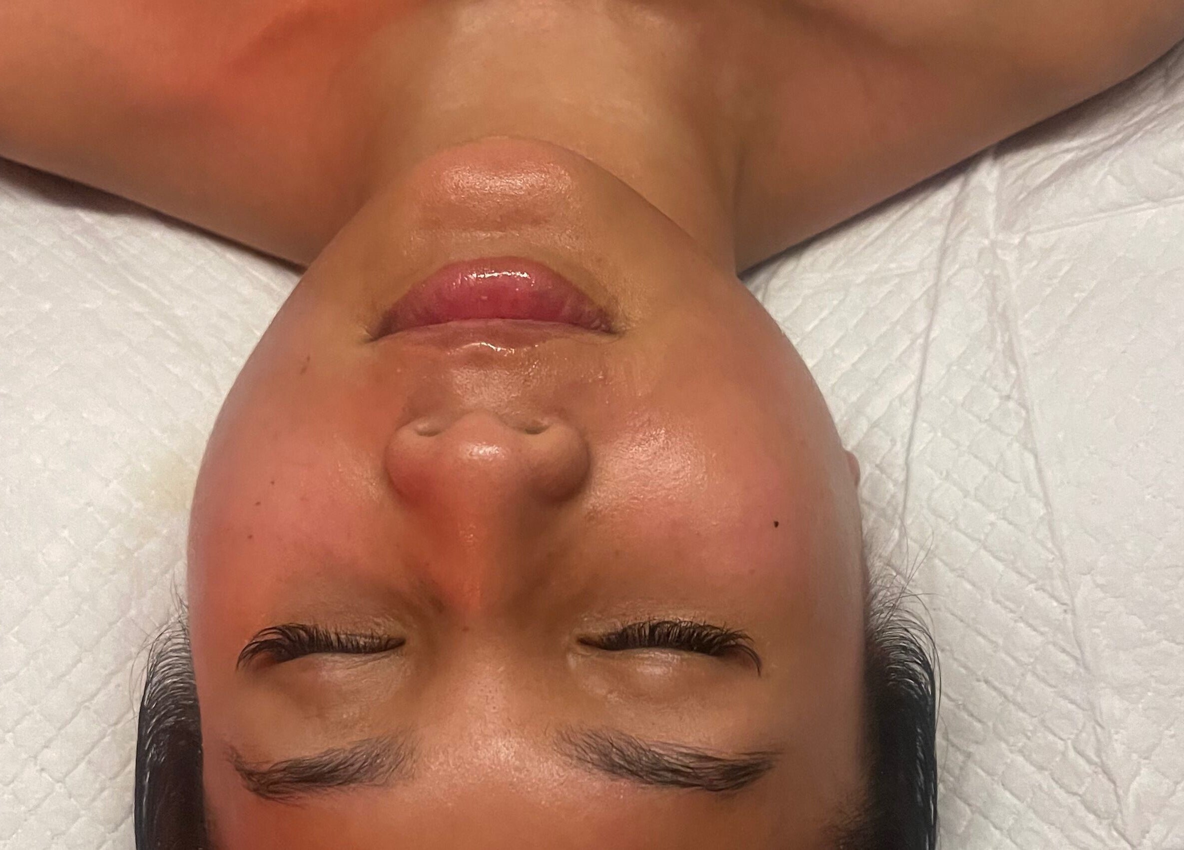 Relaxing facial treatment at Love Your Skin By DK, Melbourne, Victoria, AU, showcasing soothing skincare.