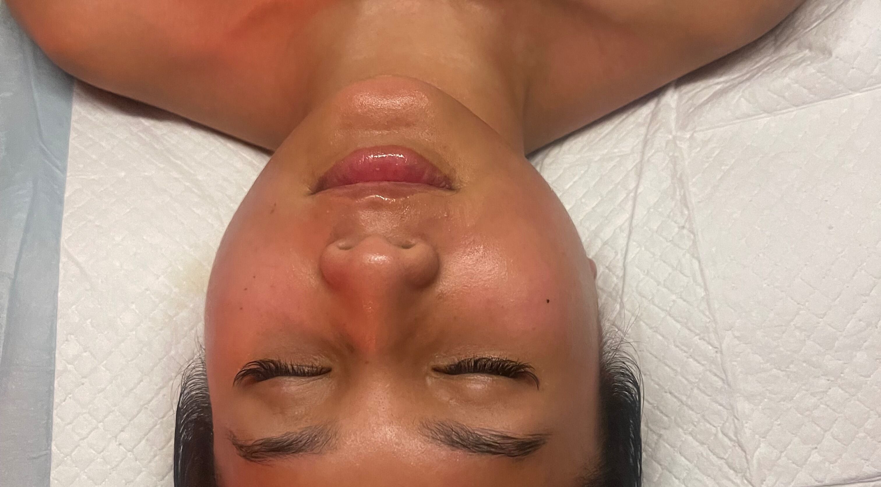 Relaxing facial treatment at Love Your Skin By DK, Melbourne, Victoria, AU, showcasing soothing skincare.