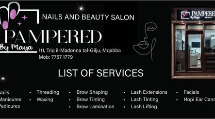Pampered by Maya