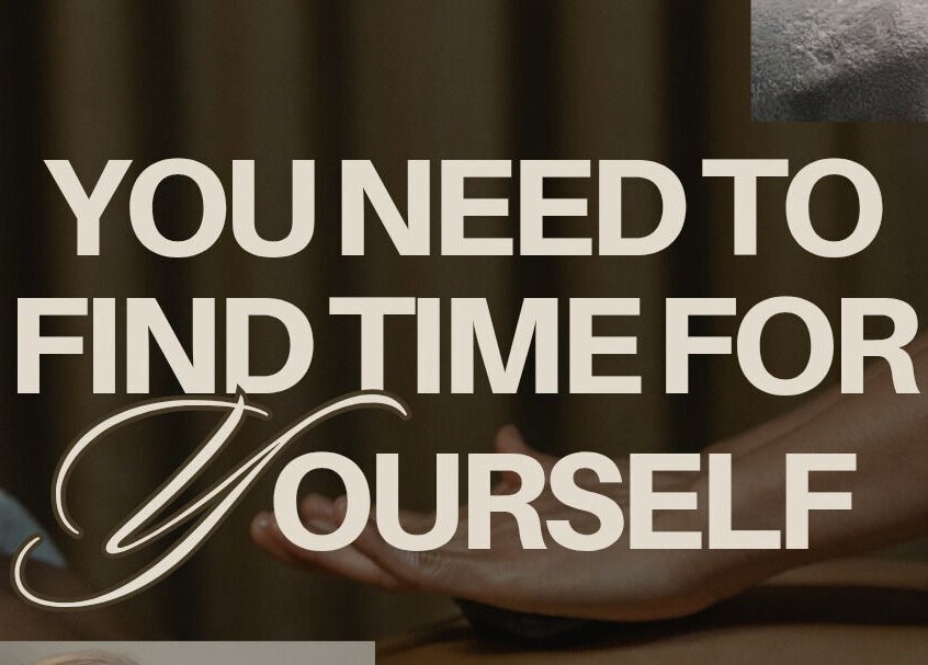 Motivational text promoting self-care at In The Zen Tokai, Cape Town, Western Cape, ZA.