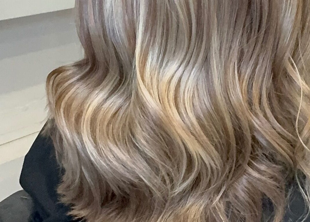 Elegant wavy hairstyle at Hair and Aesthetics by Sophie, Marlow, England, GB.