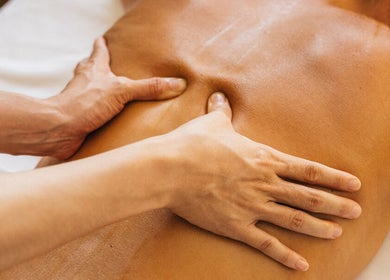 Massage therapy at Select Beauty Salon, York, England, GB, providing rejuvenating wellness services.