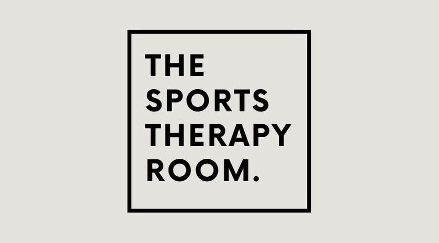 Logo of The Sports Therapy Room in Milnrow, England, GB, featuring bold text within a black square.