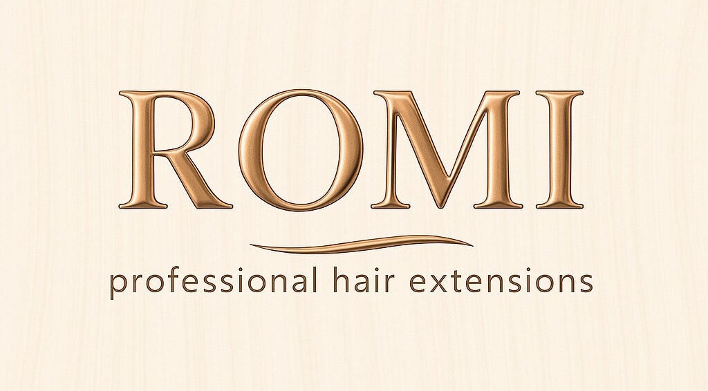 Logo of By Lauren Hair Extension Specialist in Whitstable, England, GB on a beige background.
