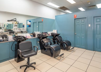 Modern salon chairs and mirrors at Plainland | Gaye's Hair Fashions, Plainland, Queensland, AU.