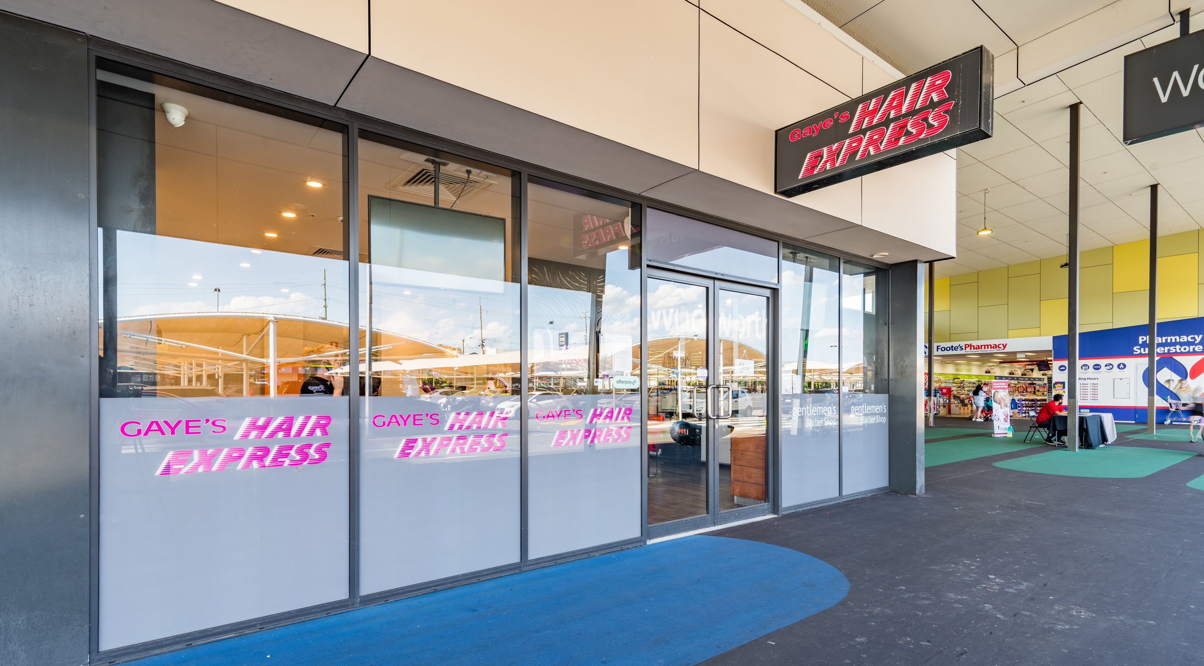 Front view of Gaye's Hair Fashions in Redbank Plains, Queensland, AU showcasing salon facade.
