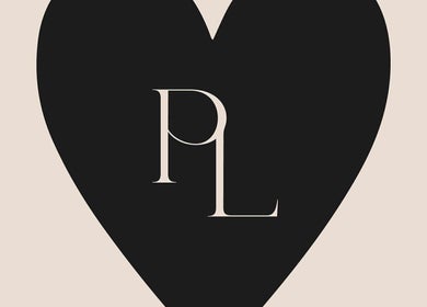 Stylish logo of Hair by Bec de Bruin, Newtown, Victoria, AU, featuring bold letters on a heart design.