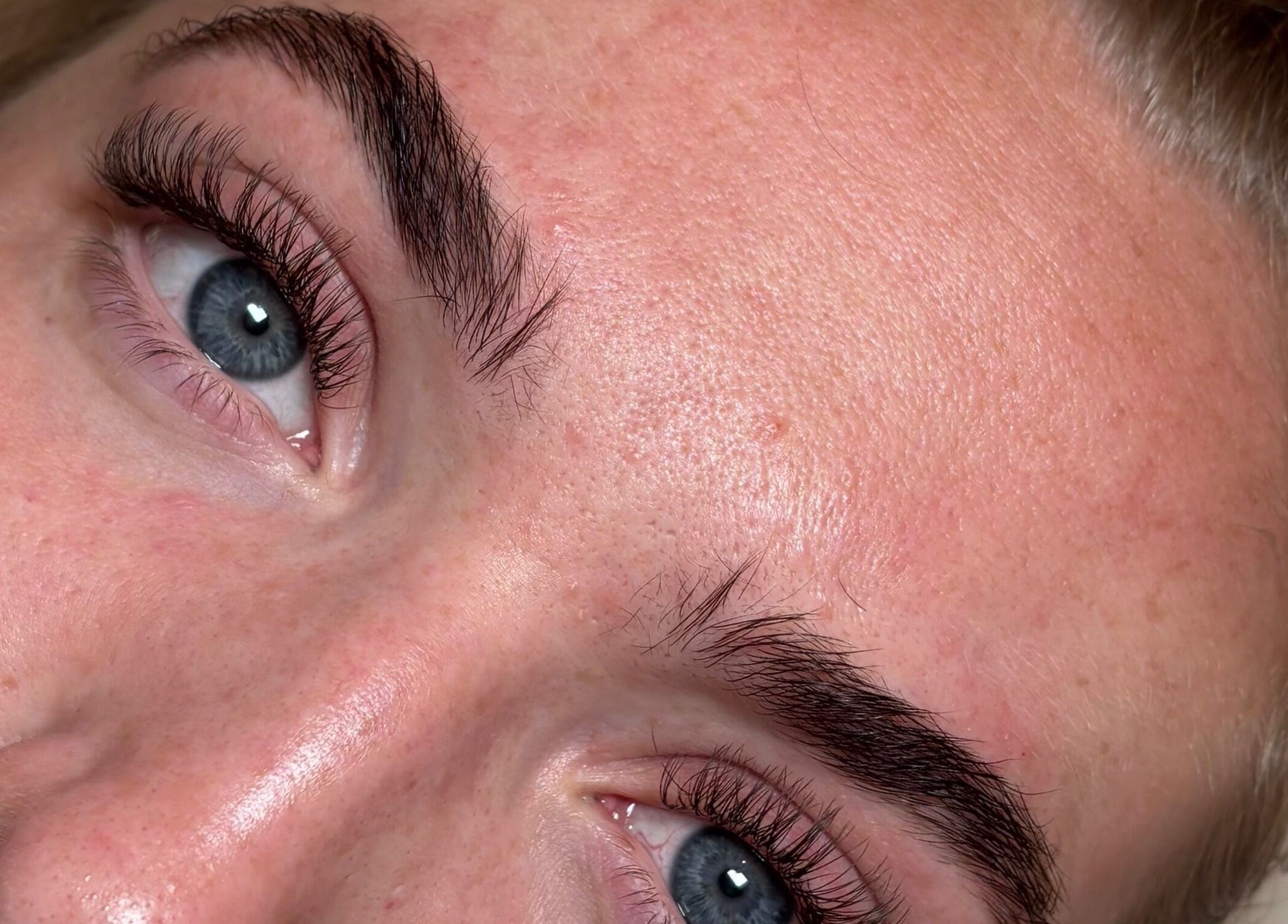 Close-up of detailed lash extensions at Lashes by Olivia Niamh, Dartford, England, GB, showcasing precision.