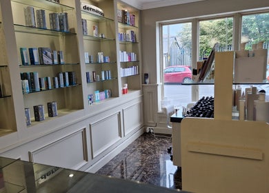 Product showcase at Kudos Beauty (Calla Lily), Kildare, County Kildare, IE with outside view.