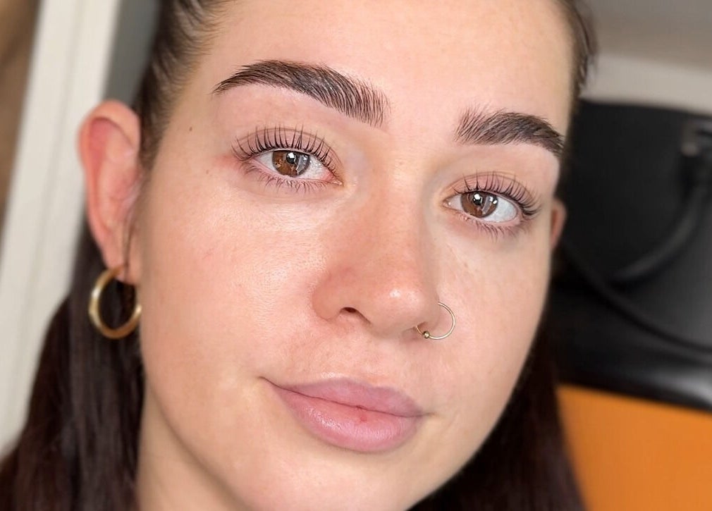 Perfectly groomed eyebrows at Brows by Mel in Watford, Watford, GB, showcasing beauty expertise.