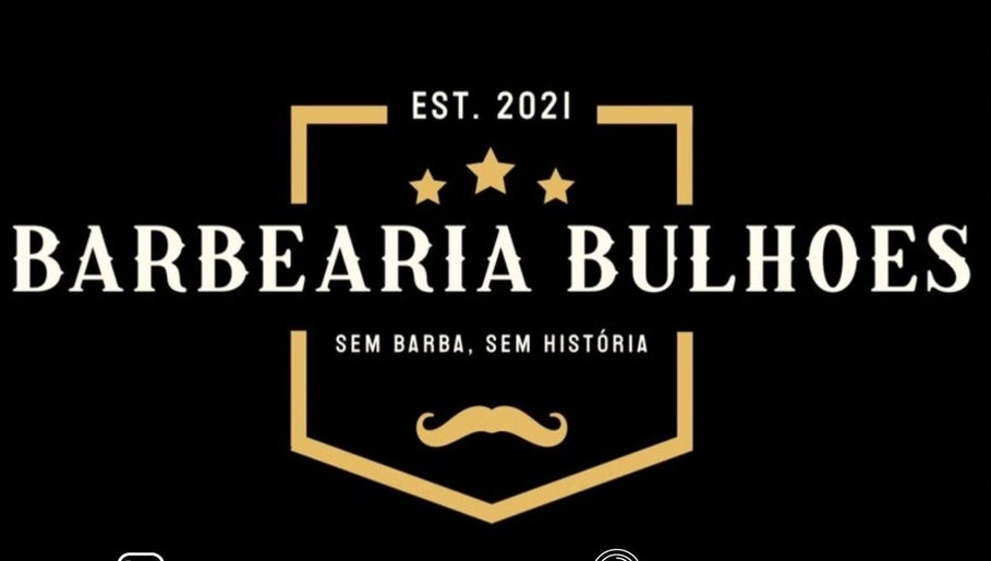 Logotipo elegante da Barbearia.bulhoes em Espírito Santo, Espírito Santo, BR.