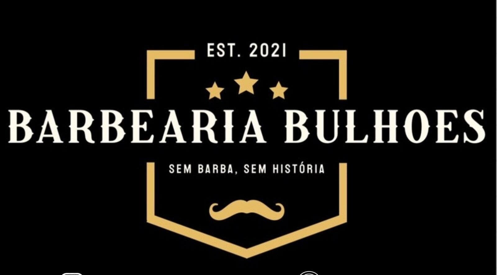 Logotipo elegante da Barbearia.bulhoes em Espírito Santo, Espírito Santo, BR.