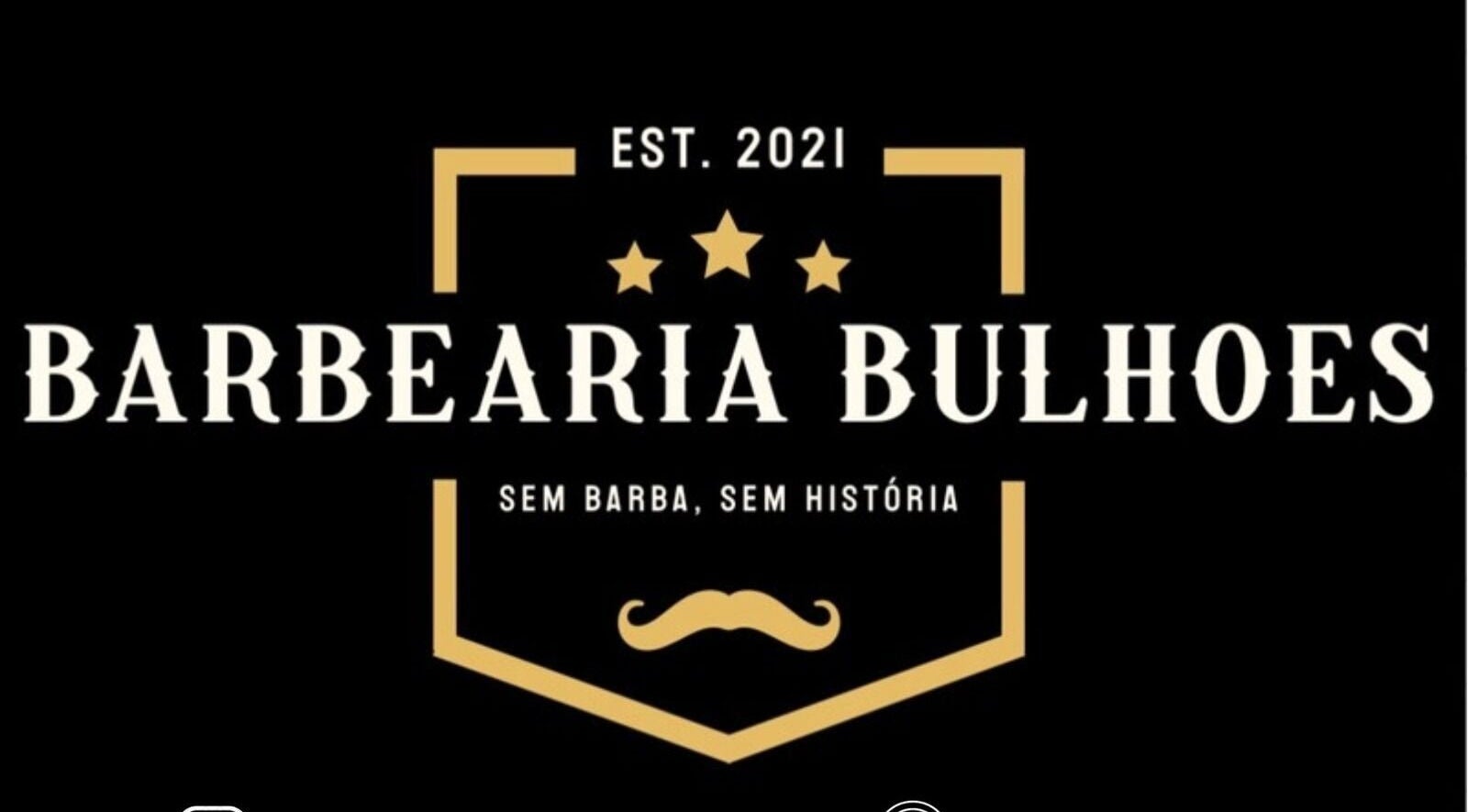 Logotipo elegante da Barbearia.bulhoes em Espírito Santo, Espírito Santo, BR.