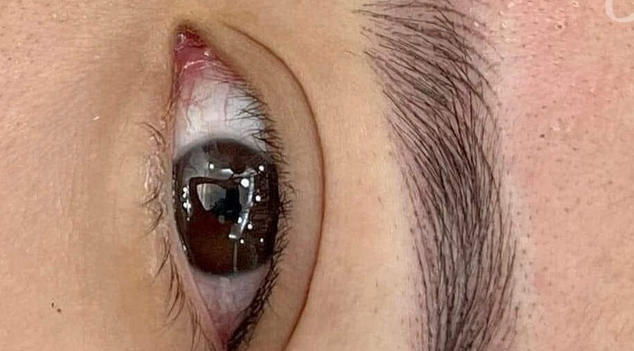 Close-up of elegant eyelash extensions at Md.Beautylash, Jawa Barat, Jawa Barat, ID.