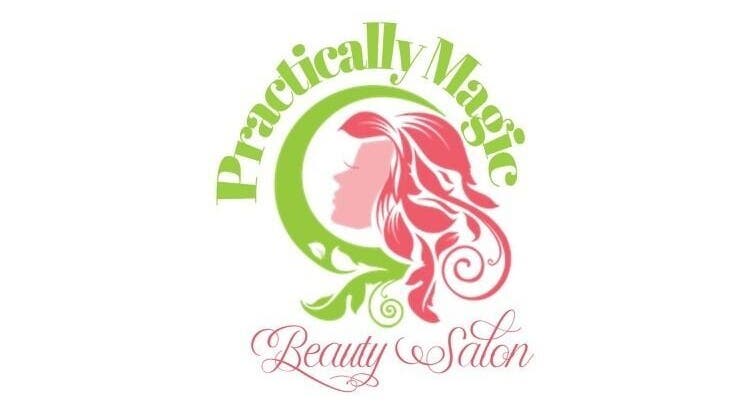 Practically Magic logo featuring silhouette at South Glens Falls, New York, US.
