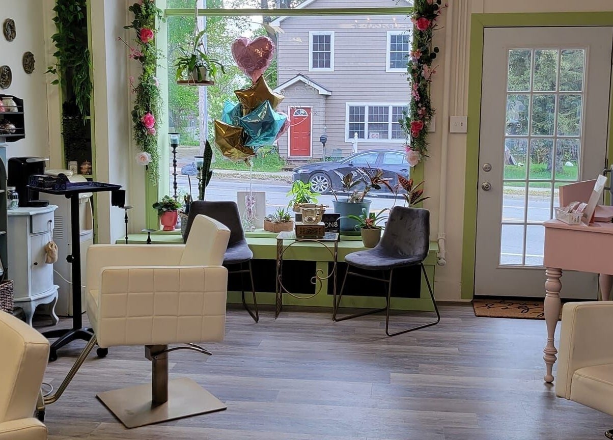Inviting interior of Practically Magic in South Glens Falls, New York, US with stylish chairs and decor.