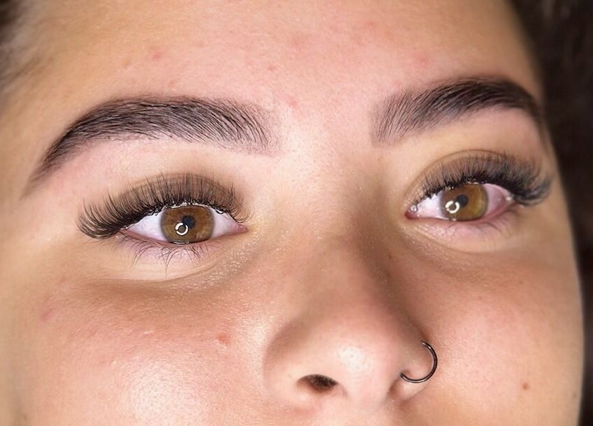 Beautiful eyelash extensions at Lash Brow & Beauty Art, Melbourne, Victoria, AU. Highlighting natural beauty.