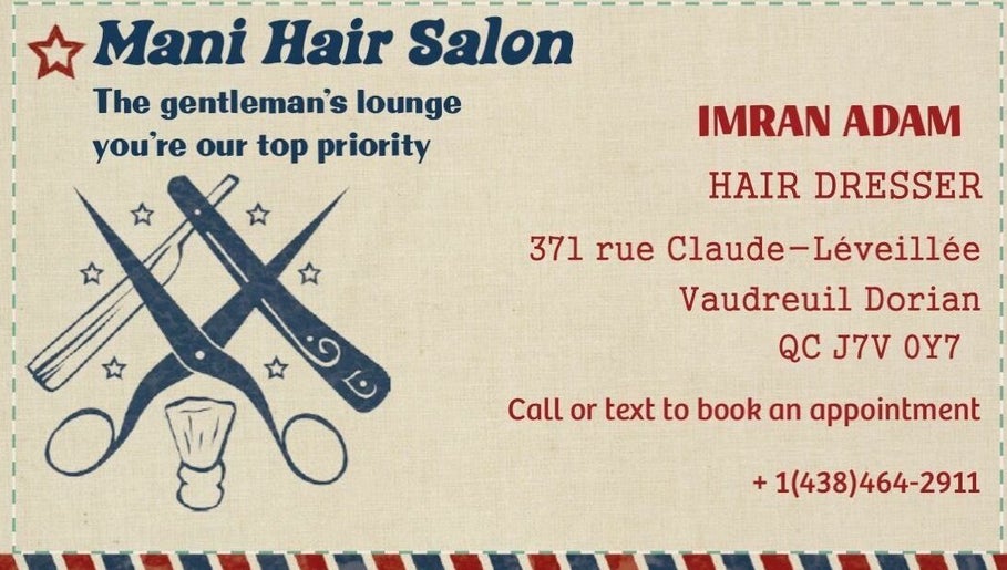 Mani Hair Salon imaginea 1