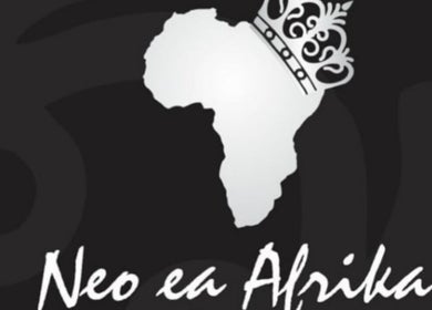Neo ea Afrika Wellness logo featuring African map with crown, located in Midrand, Gauteng, ZA.