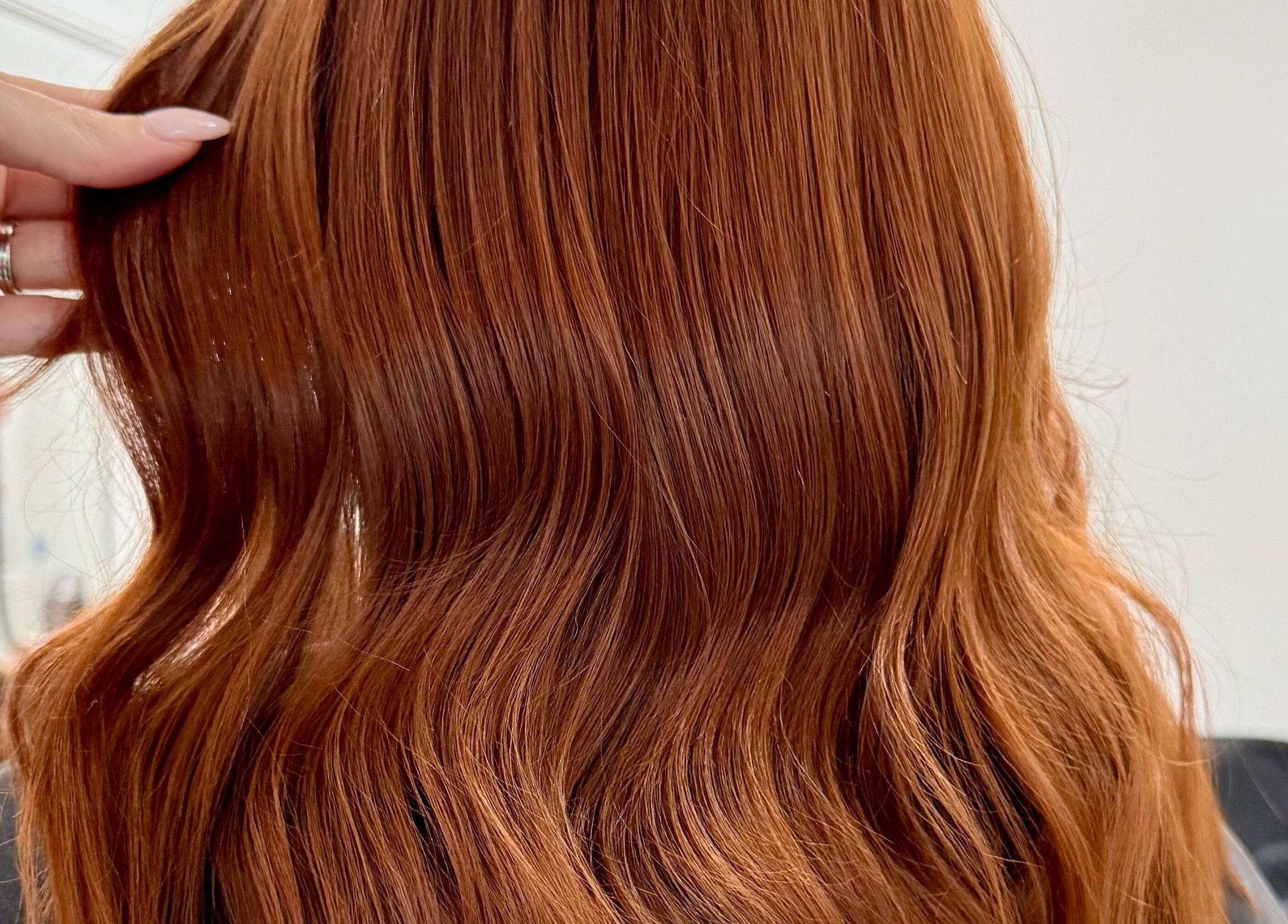 Stunning auburn hair transformation at The Hair Sorority, Nerang, Queensland, AU.
