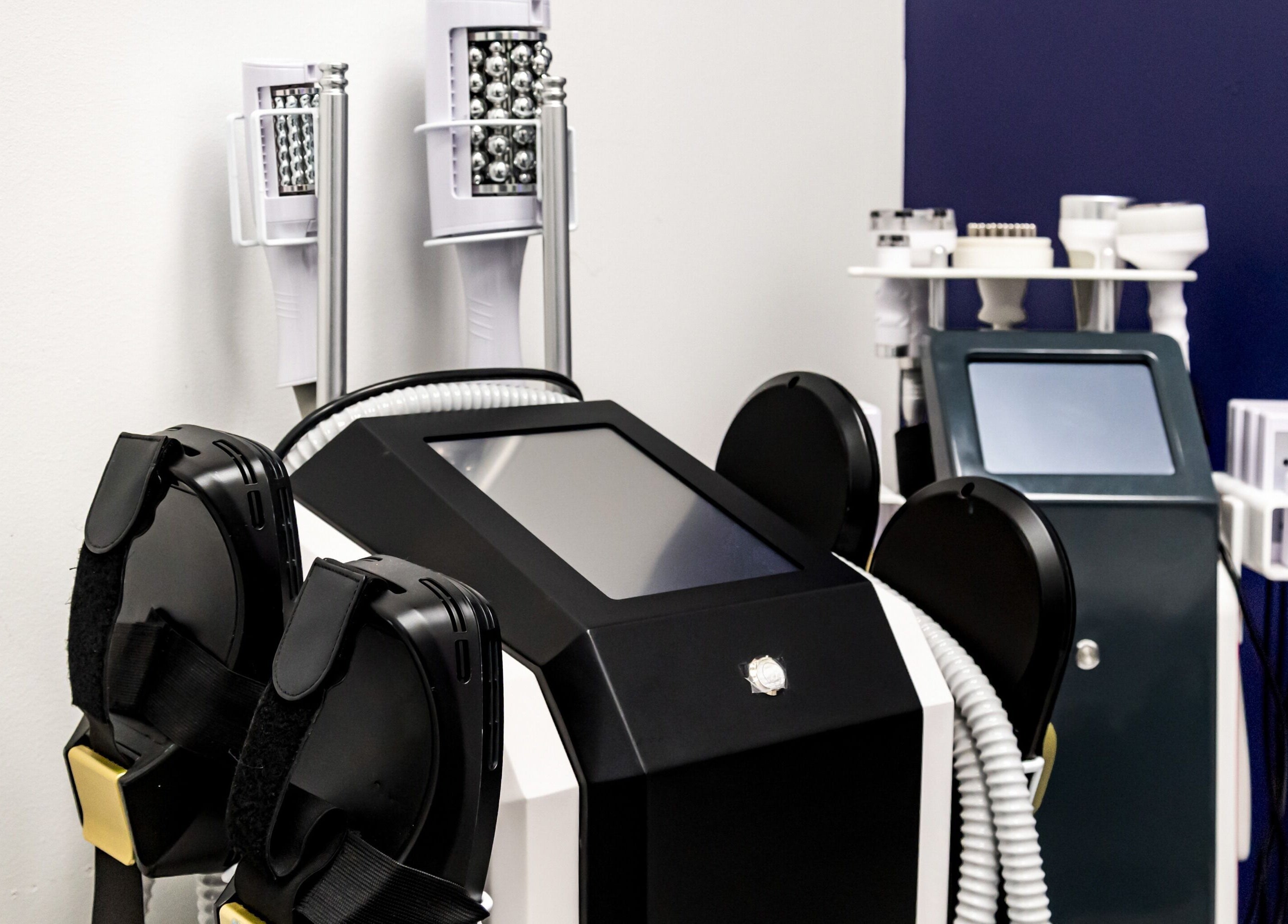 Advanced beauty machines at Marvella Bliss, Pembroke Pines, Florida, US, offering cutting-edge wellness services.