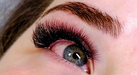Close-up of a beautifully lashed eye at Sistar Lashes Sandy Bay, Sandy Bay, Tasmania, AU.