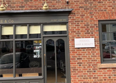Front view of Arch Envy spa in Daventry, England, GB with classic brickwork and elegant windows.