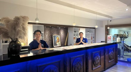 Welcoming reception area at ARTEMİS SPA IN EMRE HOTEL, Muğla, Muğla, TR, radiating calm and elegance.