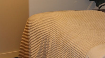 Luxurious massage bed at Āio Massage And Beauty Therapy, Maraetai, Auckland, NZ.