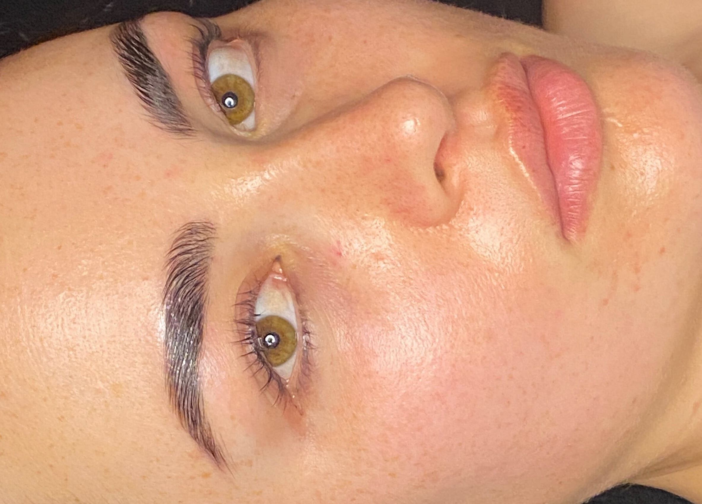 Relaxed face with glowing skin at Āio Massage And Beauty Therapy, Maraetai, Auckland, NZ.