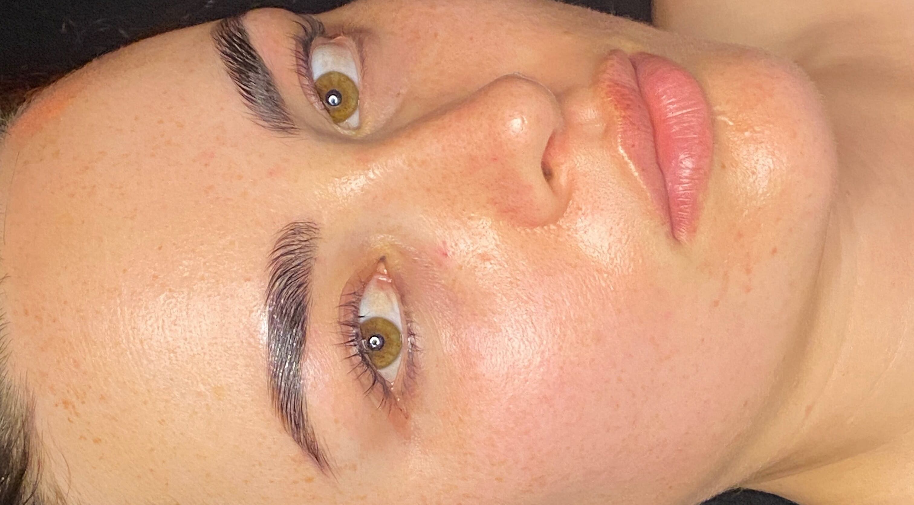 Relaxed face with glowing skin at Āio Massage And Beauty Therapy, Maraetai, Auckland, NZ.