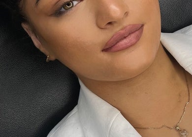 Close-up of a makeup look at Niloofar Beauty, Cannington, Western Australia, AU.