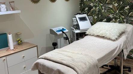 Tranquil massage room at La Via Bella Nails & Beauty, Johannesburg, Gauteng, ZA, with serene decor.
