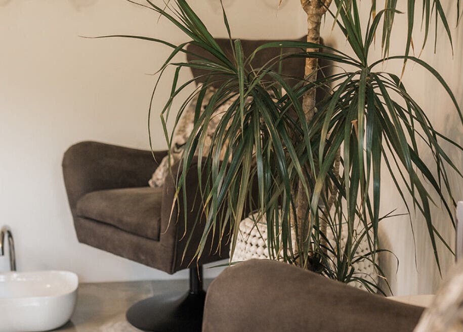 Comfortable seating and decor at Treatment Rooms, Hastings, England, GB, exuding a tranquil wellness vibe.