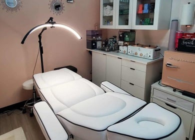 Relaxing treatment room at T2B Wax Room Sacramento CA, located in Sacramento, California, US. Perfect for wellness.
