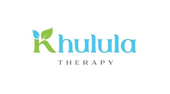 Logo of Khulula Therapy in Saint James, BB, showcasing calming blue and green colors.