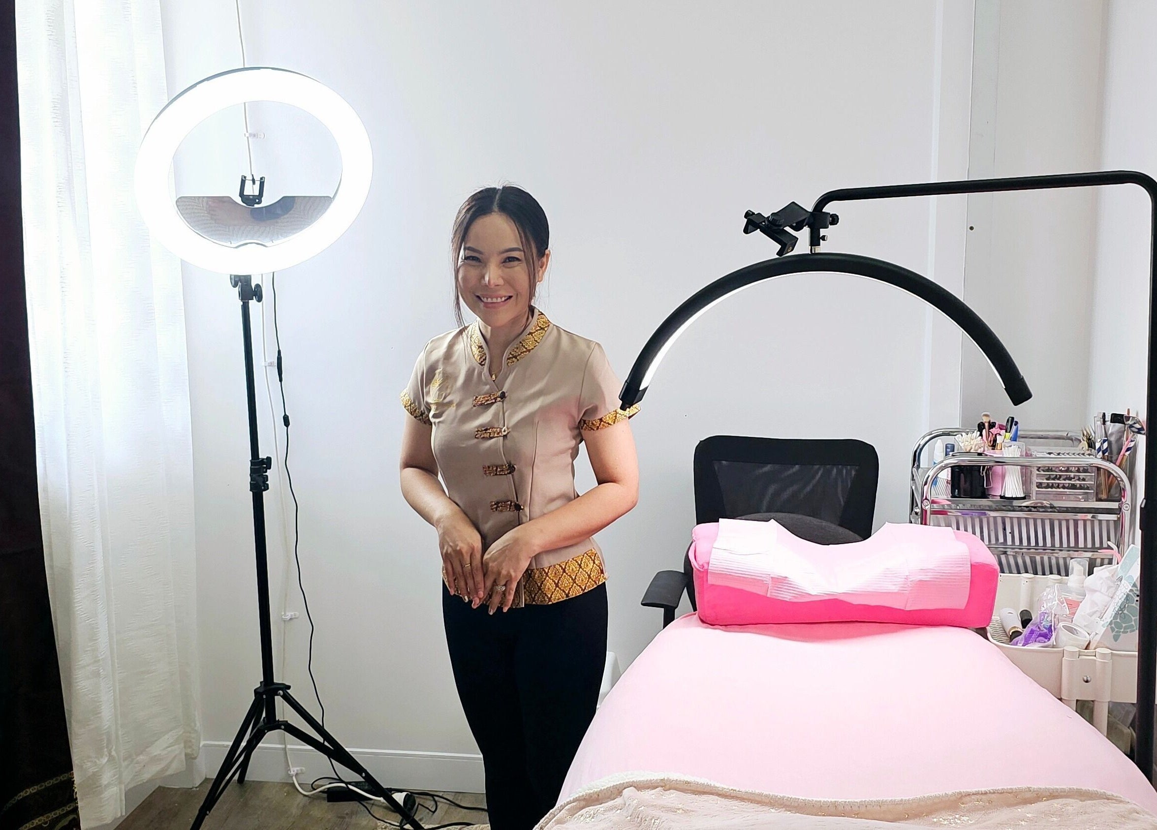 Relaxing treatment room at Lun's Beauty and Massage Spa in Redcliffe, Queensland, AU.