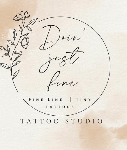Doin Just Fine - Fine Line Tattoo (Perth City) изображение 2