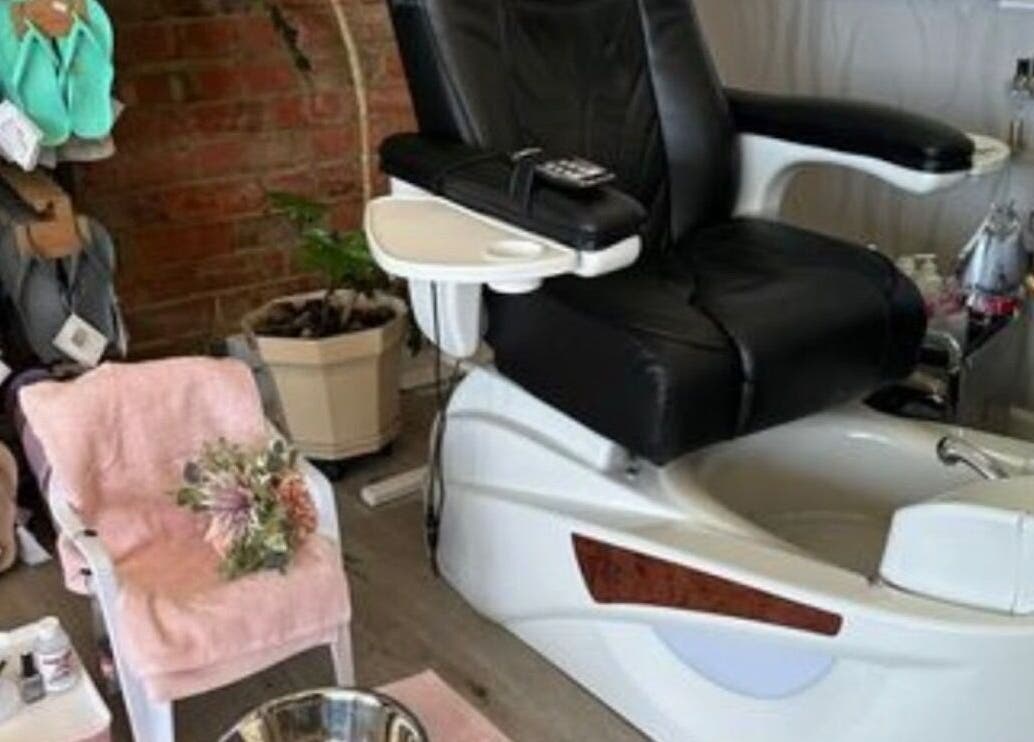 Spa chair at Natures Beauty Spa Salon, Poowong, Victoria, AU, ready for a luxurious pedicure treatment.