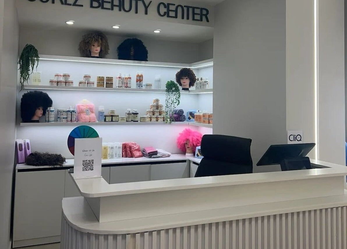 Chic reception at Curlz Beauty Center - Irbid with styling products, Irbid Governorate, JO.