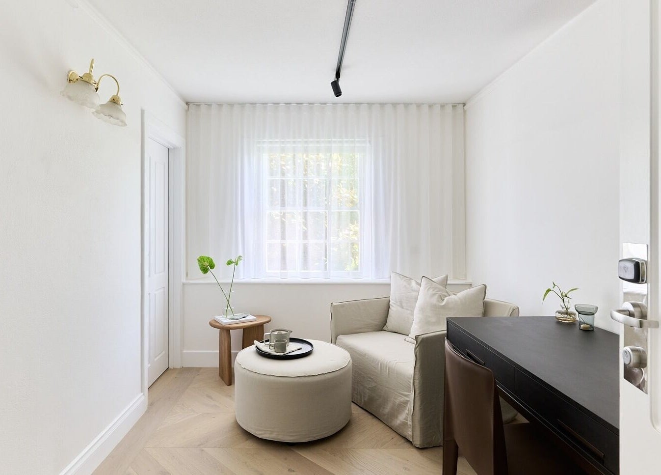 A tranquil room at Hale Aesthetics, Barton, Australian Capital Territory, AU, featuring cozy seating and natural light.