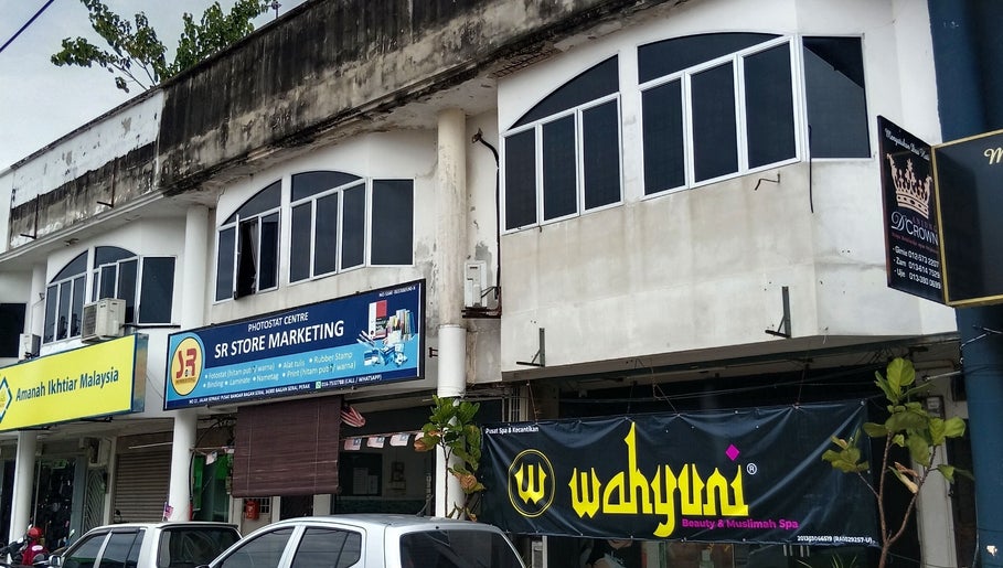 Exterior of Wahyuni Beauty at NO 20 Jln Sepakat, 34300 Bagan Serai, Perak, in Bagan Serai, Perak, MY.
