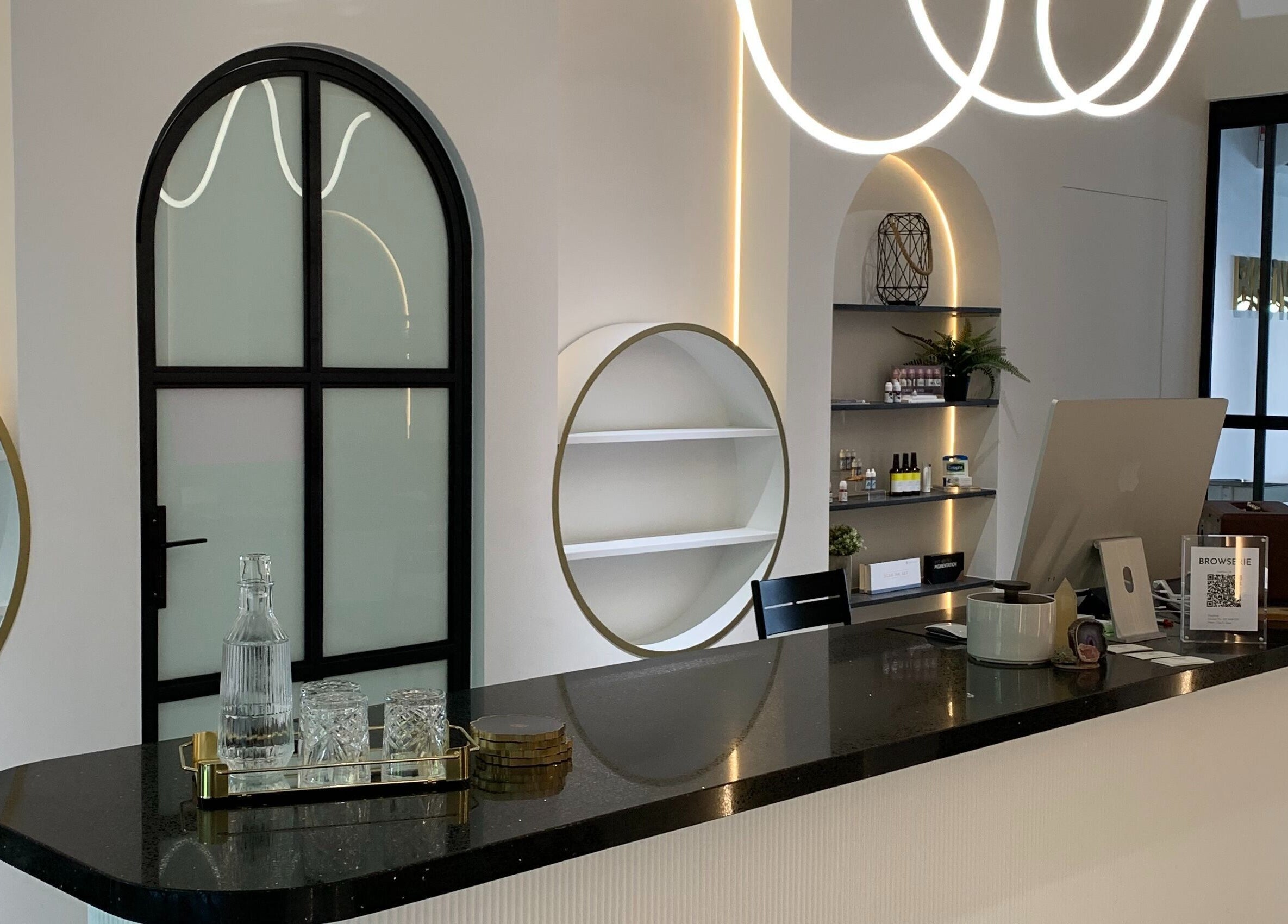 Elegant interior of Browserie in Petaling Jaya, Selangor, MY showcasing modern design and sophisticated decor.