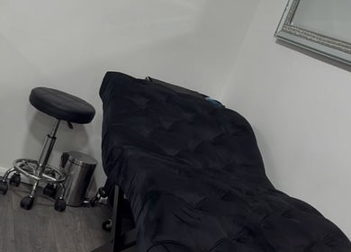 Elegant beauty treatment room at Eyelash Extensions Swansea in Swansea, Wales, GB.