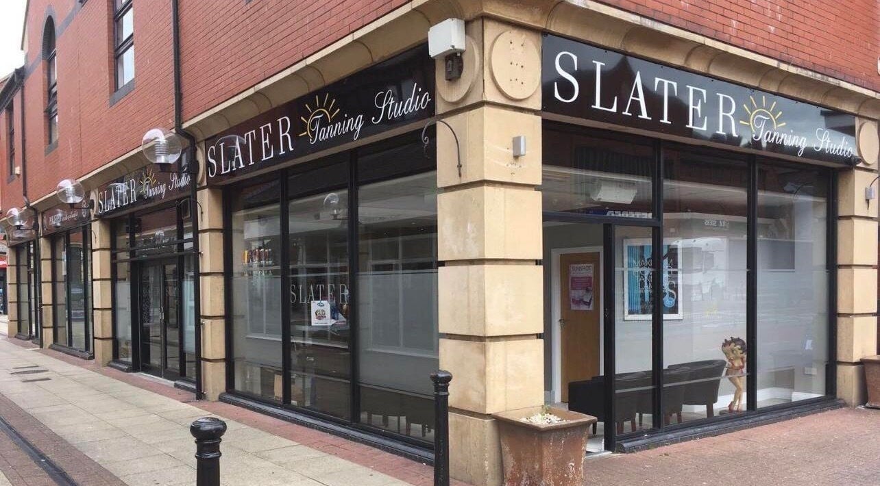 Exterior of Glow Beauty by Karagh at Carlisle, England, GB showcasing modern salon entrance.