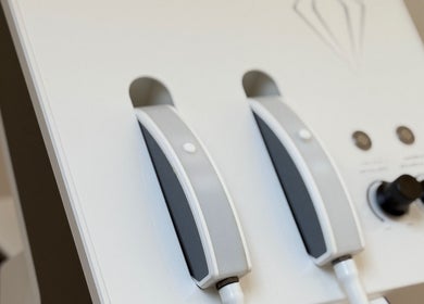 Advanced aesthetic device at HD Skin Clinic Lancs, Euxton, England, GB, offering cutting-edge treatments.