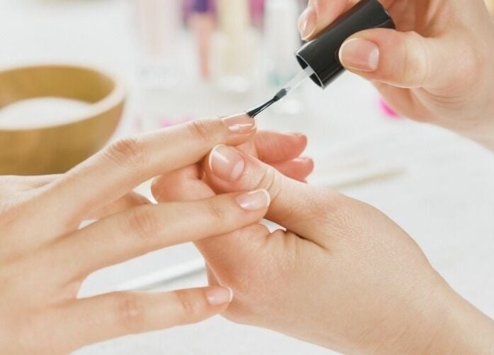 Relaxing manicure service at Touché Spa | Home Service, Jeddah, Makkah Province, SA.